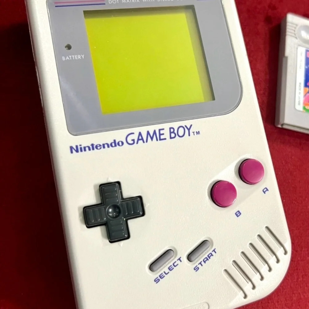 👑✅PRICE FIRM✅ First Original Vintage Nintendo Game Boy with Tetris Game Included
